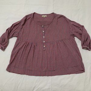 Max Studio Women´s Red Cropped Top, Size S